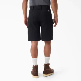Pantalones cortos cargo Tradebuilt de lona de algodón, 28 cm