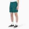 Pantalones cortos con cordón de ajuste moderno y estampado de cebra, 15 cm