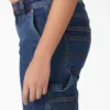 Pantalones cortos de carpintero de corte holgado para mujer, 28 cm