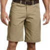 Pantalones cortos de carpintero de corte holgado y tejido ripstop, 28 cm