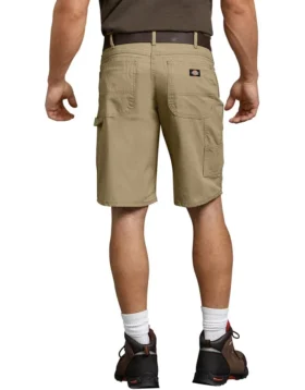 Pantalones cortos de carpintero de corte holgado y tejido ripstop, 28 cm