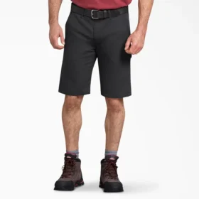 Pantalones cortos de carpintero de lona de corte regular Flex, 28 cm