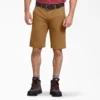 Pantalones cortos de carpintero de lona de corte regular Flex, 28 cm