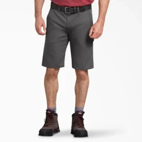 Pantalones cortos de carpintero de lona de corte regular Flex, 28 cm