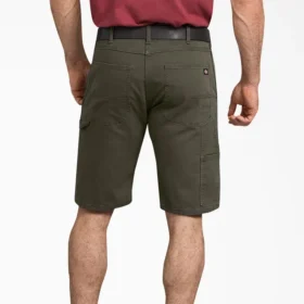 Pantalones cortos de carpintero de lona de corte regular Flex, 28 cm