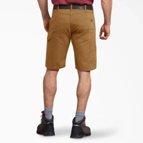 Pantalones cortos de carpintero de lona de corte regular Flex, 28 cm