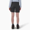 Pantalones cortos de carpintero de lona para mujer, 18 cm