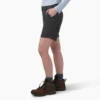 Pantalones cortos de carpintero de lona para mujer, 18 cm