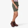 Pantalones cortos de carpintero de lona para mujer, 18 cm