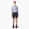 Pantalones cortos de carpintero de lona para mujer, 18 cm