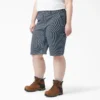 Pantalones cortos de carpintero de rayas Hickory para mujer tallas grandes Pantalones cortos de carpintero de rayas Hickory para mujer tallas grandes