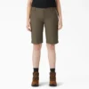 Pantalones cortos de carpintero Duck de corte holgado para mujer, 28 cm Pantalones cortos de carpintero Duck de corte holgado para mujer, 28 cm