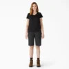 Pantalones cortos de carpintero Duck de corte holgado para mujer, 28 cm Pantalones cortos de carpintero Duck de corte holgado para mujer, 28 cm