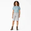 Pantalones cortos de carpintero Duck de corte holgado para mujer, 28 cm Pantalones cortos de carpintero Duck de corte holgado para mujer, 28 cm
