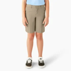 Pantalones cortos de corte clásico para niño, tallas 4-20
