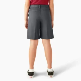 Pantalones cortos de corte clásico para niño, tallas 4-20