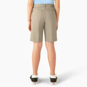 Pantalones cortos de corte clásico para niño, tallas 4-20