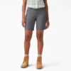Pantalones cortos de corte holgado y efecto refrescante para mujer, 23 cm