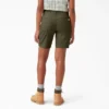 Pantalones cortos de corte holgado y efecto refrescante para mujer, 23 cm
