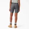 Pantalones cortos de corte holgado y efecto refrescante para mujer, 23 cm