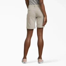 Pantalones cortos de corte holgado y efecto refrescante para mujer, 23 cm