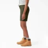 Pantalones cortos de corte holgado y efecto refrescante para mujer, 23 cm