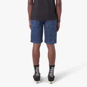 Pantalones cortos de denim de estilo carpintero para skateboarding de Dickies Skateboarding, 28 cm