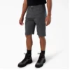 Pantalones cortos de lona de algodón Flex de 5 bolsillos, 28 cm