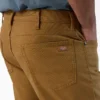 Pantalones cortos de lona de algodón Flex de 5 bolsillos, 28 cm