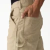 Pantalones cortos de lona para carpinteros, 28 cm