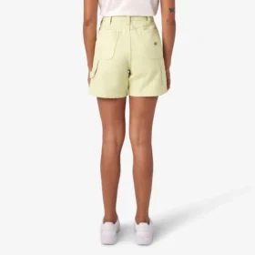 Pantalones cortos de lona para mujer, corte regular, 12,7 cm