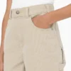 Pantalones cortos de lona para mujer, corte regular, 12,7 cm