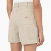 Pantalones cortos de lona para mujer, corte regular, 12,7 cm