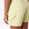 Pantalones cortos de lona para mujer, corte regular, 12,7 cm