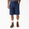 Pantalones cortos de trabajo a cuadros, 28 cm Pantalones cortos de trabajo a cuadros, 28 cm