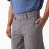 Pantalones cortos de trabajo a cuadros, 28 cm