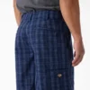Pantalones cortos de trabajo a cuadros, 28 cm Pantalones cortos de trabajo a cuadros, 28 cm