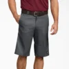 Pantalones cortos de trabajo de corte holgado con bolsillos multiusos, 33 cm Pantalones cortos de trabajo de corte holgado con bolsillos multiusos, 33 cm