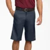 Pantalones cortos de trabajo de corte holgado con bolsillos multiusos, 33 cm Pantalones cortos de trabajo de corte holgado con bolsillos multiusos, 33 cm