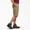 Pantalones cortos de trabajo de corte holgado con bolsillos multiusos, 33 cm Pantalones cortos de trabajo de corte holgado con bolsillos multiusos, 33 cm