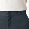 Pantalones cortos de trabajo de corte holgado y frente liso, 33 cm Pantalones cortos de trabajo de corte holgado y frente liso, 33 cm