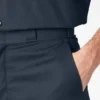 Pantalones cortos de trabajo de corte holgado y frente liso, 33 cm