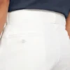 Pantalones cortos de trabajo de corte holgado y frente liso, 33 cm Pantalones cortos de trabajo de corte holgado y frente liso, 33 cm