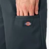 Pantalones cortos de trabajo de corte holgado y frente liso, 33 cm Pantalones cortos de trabajo de corte holgado y frente liso, 33 cm