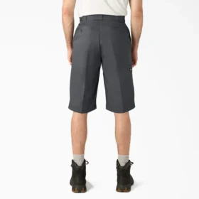 Pantalones cortos de trabajo holgados con bolsillos multiusos, 15″
