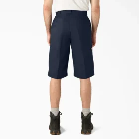 Pantalones cortos de trabajo holgados con bolsillos multiusos, 15″ Pantalones cortos de trabajo holgados con bolsillos multiusos, 15″