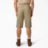 Pantalones cortos de trabajo holgados con bolsillos multiusos, 15″