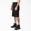 Pantalones cortos de trabajo holgados con bolsillos multiusos, 15″