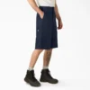 Pantalones cortos de trabajo holgados con bolsillos multiusos, 15″