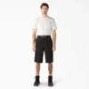 Pantalones cortos de trabajo holgados con bolsillos multiusos, 15″